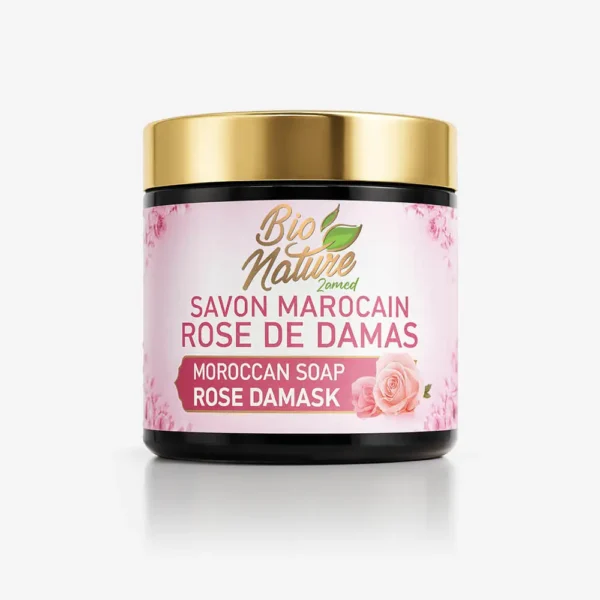 Savon Marocain Rose Damas Savon Marocain Rose de Damas